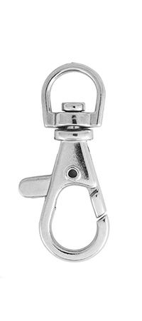 Mosquetón metálico estándar